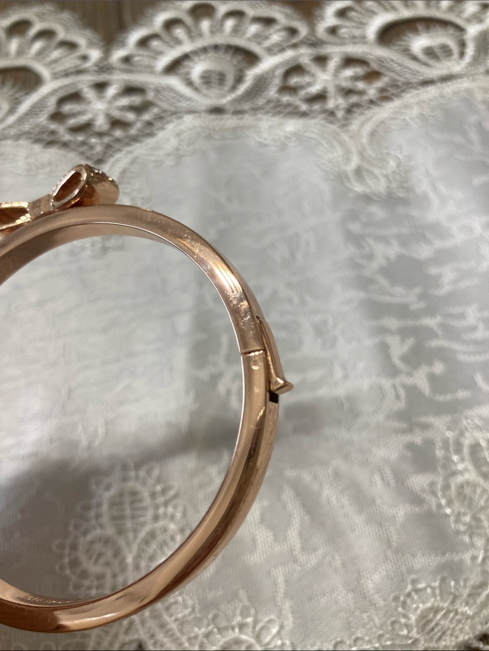 Rose gold Kate spade ready set bow bracelet - Picture 6 of 11